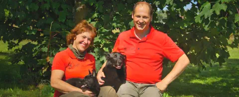 Die Vermieter von Brangs Hundeparadies Eifel