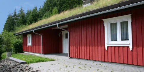 Ferienhaus Elchbüsch - Urlaub mit Hund in Brangs Hundeparadies Eifel in Jünkerath